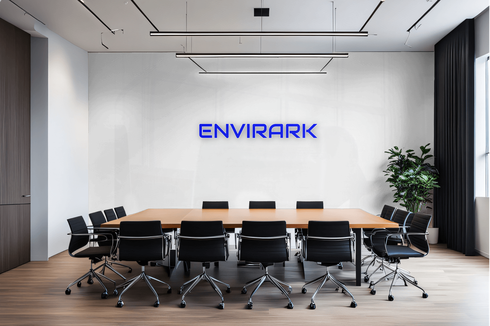 ENVIRARK 會議室與品牌識別